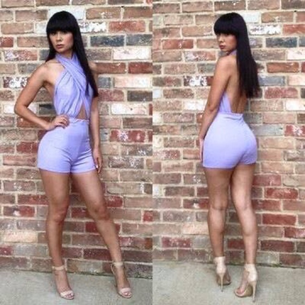 Romper / purple